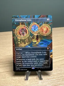 MTG Extraplanar Lens Borderless - Commander Masters #656 - Image 1