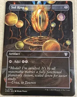 Sol Ring (Borderless) Commander Masters Regular - Image 1