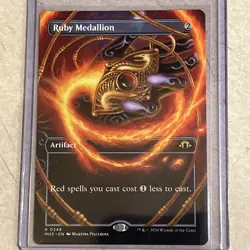 Ruby Medallion (Borderless) Modern Horizons 3 Regular - Image 1