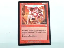 MTG - MERCADIAN MASQUES (BB/'99) - PULVERIZE (207) - PULVERISIEREN/RARE/N.PL./NM - Image 1