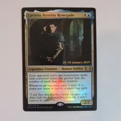 Lavinia, Azorius Renegade Foil NM - Prerelease Ravnica Allegiance RNA #189P MTG - Image 1