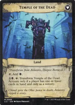 Aclazotz, Deepest Betrayal Temple Of The Dead M The Lost Caverns of Ixalan 88 NM - Image 2