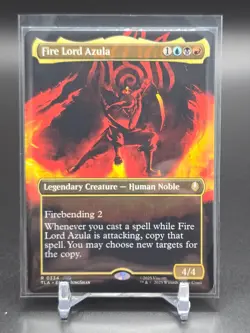 MTG Fire Lord Azula 0334 Avatar: The Last Airbender Regular Rare Showcase Full - Image 1