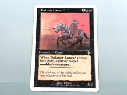 MTG - STARTER 1999 (WB/'99) - DAKMOR LANCER (071) - D.LANZENTRAGER/RARE/N.PL./NM - Image 1