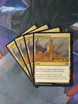Command Tower x 4 | 7% Off 2+ | Dragonstorm | NM | MTG - Image 1