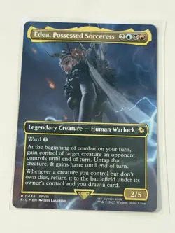 Edea, Possessed Sorceress Borderless Final Fantasy Commander 448 - Image 1