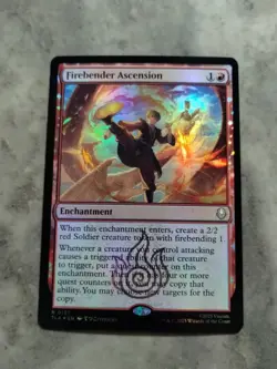 Firebender Ascension Avatar: The Last Airbender Foil - Image 1