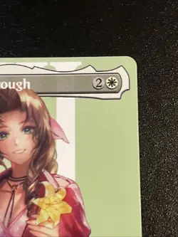 Borderless - Aerith Gainsborough MTG TCG Final Fantasy NM - Image 3