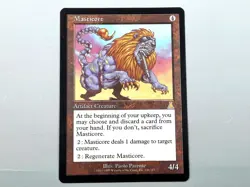 MTG - URZA'S DESTINY (BB/'99) - MASTICORE (131) - MASTICOR /RARE/NEVER PLAYED/NM - Image 1