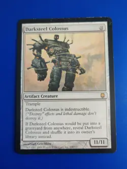 Darksteel Colossus R 109 Darksteel Magic the Gathering Moderately Played Single - Image 1