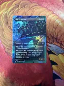 Dai Li Agents Mtg Borderless Foil Avatar: The Last Airbender - Image 3