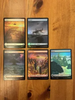 MTG Appa Full Art Basic Land Lot, NM Foil, Avatar the Last Airbender, TLA - Image 1