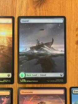 MTG Appa Full Art Basic Land Lot, NM Foil, Avatar the Last Airbender, TLA - Image 3