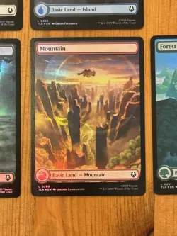 MTG Appa Full Art Basic Land Lot, NM Foil, Avatar the Last Airbender, TLA - Image 5