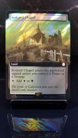 Isolated Chapel Extended Art Surge Foil x1 #1028 - Fallout - Image 1