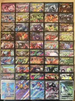 LOTTO 50 CARTE POKEMON JAP HOLO/EX/V SUPER RARE/ OUT OF SERIES-BONUS CARTA RARE - Image 1