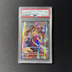 PSA 9 MINT 2017 Pokemon XY Premium Trainer Collection Full Art Shauna #111a - Image 1