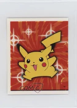 Pikachu Merlin Pokemon Album Stickers #165 1999 - Image 1