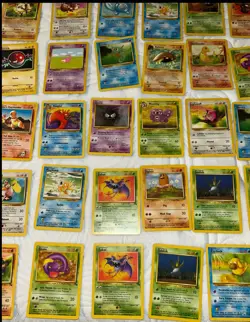 Vintage Pokemon Cards - Lot Of 48 Cards! WOTC LP/MP Base Set Fossil Jungle Etc - Image 3