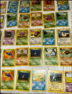 Vintage Pokemon Cards - Lot Of 48 Cards! WOTC LP/MP Base Set Fossil Jungle Etc - Image 4