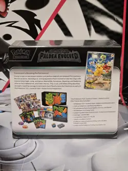 Paldea Evolved Elite Trainer Box ETB Sealed Scarlet Violet Pokemon TCG - Image 3