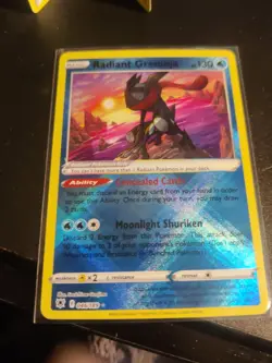 2022 Pokemon RADIANT GRENINJA 046/189 Astral Radiance Radiant RARE (HOLO)🔥 - Image 3