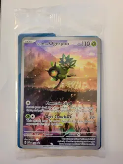 Pokemon Twilight Masquerade - Teal Mask Ogerpon - Sealed Black Star Promo SVP123 - Image 1