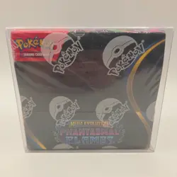 Sealed Pokemon Mega Evolution Phantasmal Flames Booster Box with Protector MP007 - Image 1