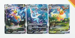 Pokemon Bundle Flareon Vaporeon & Jolteon Vmax Gift Box Promo Chinese Full Art - Image 1