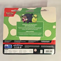 Pokemon TCG Eraser Blister Lechonk Scarlet and Violet + 2 Boosters - Image 2