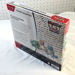 Pokemon TCG Scarlet & Violet - 151 Poster Collection Box - 3 Packs - New - Image 4