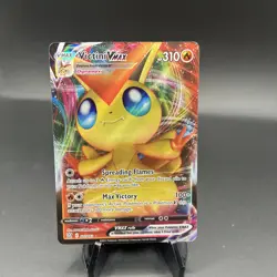 Pokemon Tcg Victini VMAX 022/163 Swsh05: Battle Styles Holo NM - Image 1