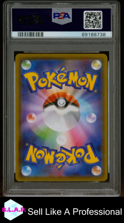 FA/JOLTEON V EEVEE HEROES POKEMON JAP SWSH EEVEE HEROES 2021 079 PSA 10 - Image 2