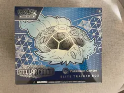 Pokemon TCG: Stellar Crown Pokemon Center Exclusive Elite Trainer Box ETB Sealed - Image 1