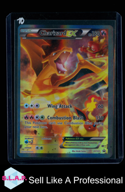 CHARIZARD EX POKEMON XY121 2016 PROMO BLACK STAR RED&BLUE COLLECTION ENGLISH - Image 1