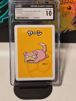 Slowpoke [Red Back] - CGC GEM Mint 10 - Japanese Old Maid - Pokemon TCG 2019 - Image 1