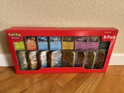 Pokemon TCG Prismatic Evolutions Costco 8 Pack Mini Tins, NEW Sealed - Image 1