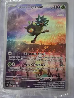 Pokemon TCG Teal Mask Ogerpon SVP Black Star Promo #123 - Standard Holo Promo - - Image 2
