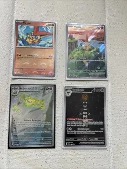 Pokemon TCG Victini SVP 208 + Pokeball, Gothitelle SVP 211 And Reuniclus SVP 212 - Image 1
