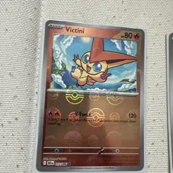 Pokemon TCG Victini SVP 208 + Pokeball, Gothitelle SVP 211 And Reuniclus SVP 212 - Image 4