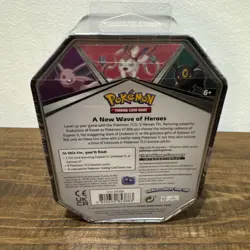 Pokemon TCG Espeon V Heroes Tin Factory Sealed - Image 3