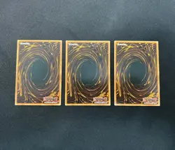 Yu-Gi-Oh! D.D. Crazy Beast MFC-019 Rare Unlimited NM/M x3 Crisp Playset - Image 5