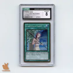 CGC 8 Forbidden Lance PGLD-EN048 Premium Gold | Gold Rare | Yu-Gi-Oh! TCG - Image 1