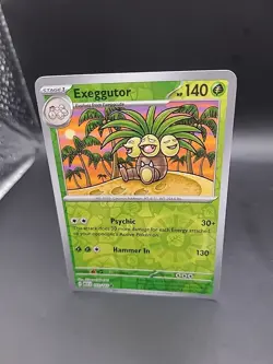 Pokemon Card Exeggutor Scarlet & Violet 151 Reverse Holo 103/165 - Image 3