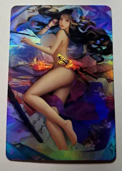 SEXY HEROINE WAIFU Duel Blade Princess warrior ACG PREMIUM HOLOFOIL CARD NM - Image 1