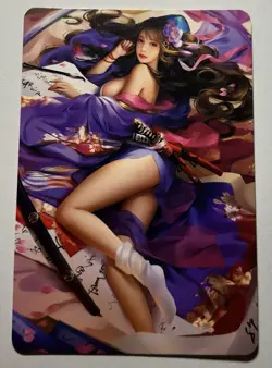 SEXY HEROINE WAIFU Duel Blade Princess warrior ACG PREMIUM HOLOFOIL CARD NM - Image 2