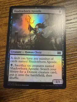 MTG Magic The Gathering Shadowborn Apostle FOIL Great Card! - Image 1