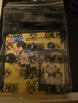 BVB x One Piece Goodie Bag incl. Monkey D. Luffy Ruffy PromoCard ST13-003 Sealed - Image 1