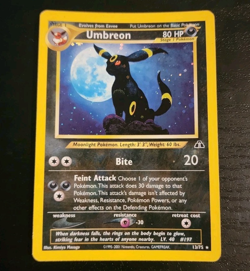 Pokemon TCG - Umbreon - Neo Discovery - Holo Rare Trading Card (13/75) - Image 1