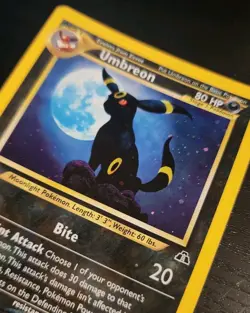 Pokemon TCG - Umbreon - Neo Discovery - Holo Rare Trading Card (13/75) - Image 3
